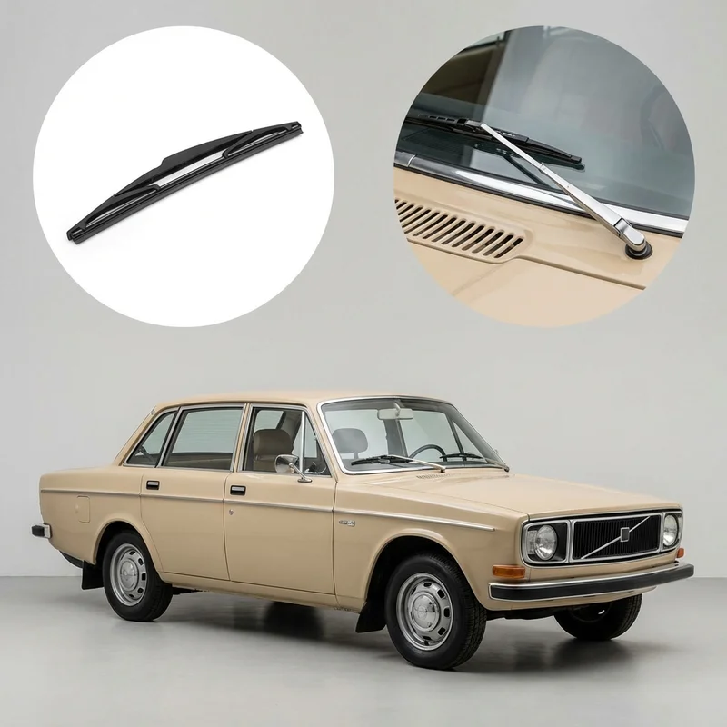 Passenger Side Wiper Blade for Volvo 142 (1967 - 1974) - 1