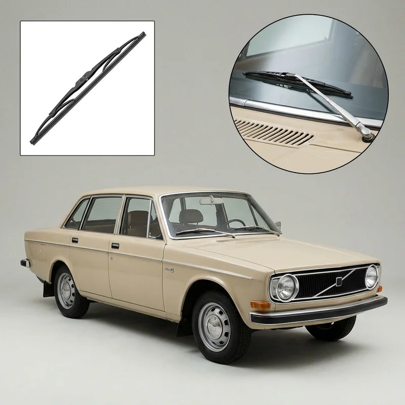 Passenger Side Wiper Blade for Volvo 144 (1967 - 1974) - 1
