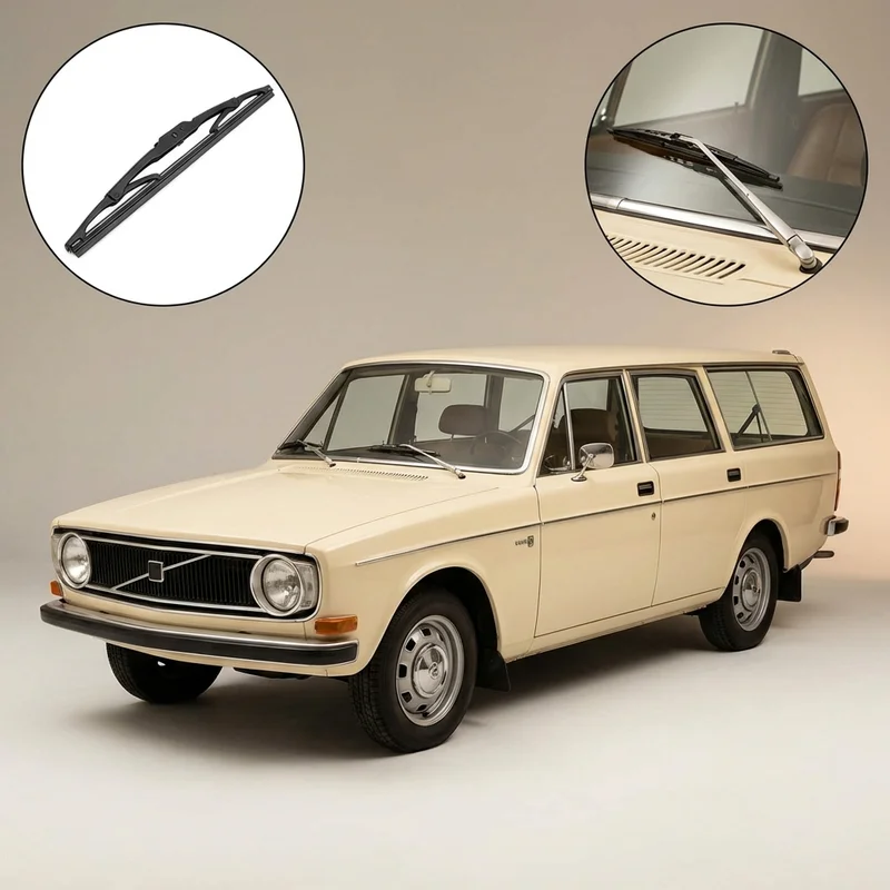 Passenger Side Wiper Blade for Volvo 145 (1968 - 1974) - 1