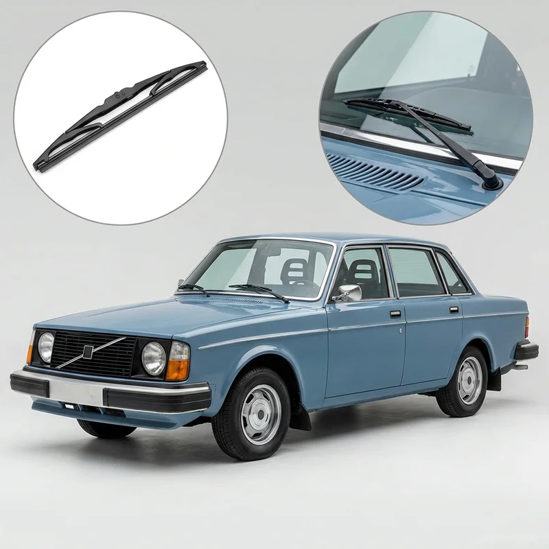Passenger Side Wiper Blade for Volvo 242 (1975 - 1984) - 1