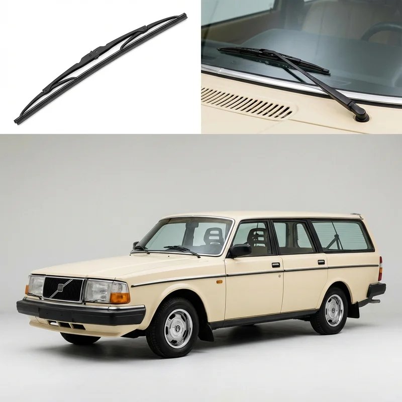 Driver Side Wiper Blade for Volvo 245 (1975 - 1989) - 1
