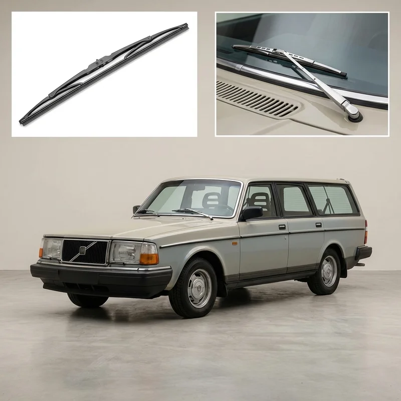 Passenger Side Wiper Blade for Volvo 245 (1975 - 1989) - 1