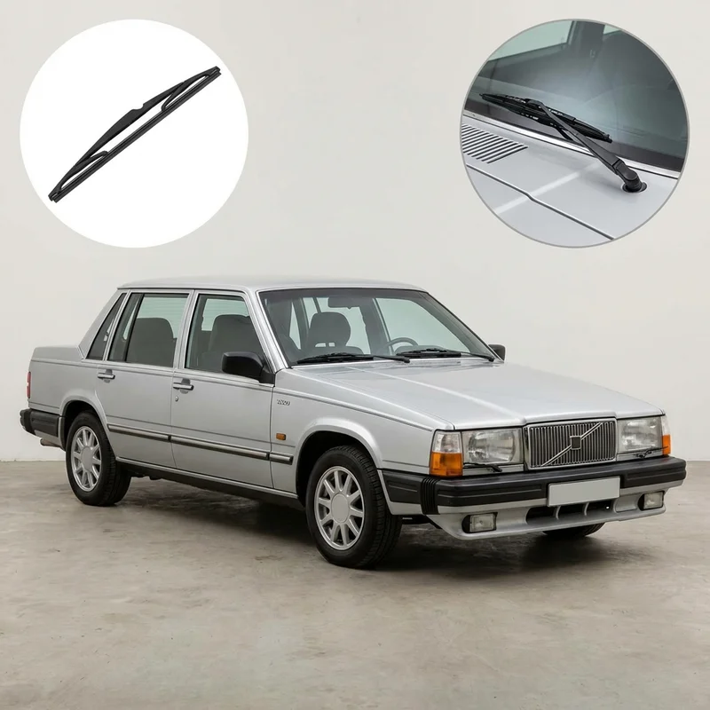 Passenger Side Wiper Blade for Volvo 760 (1983 - 1990) - 1