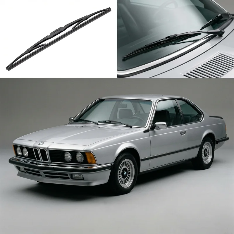 Driver Side Wiper Blade for BMW 633CSi (1978 - 1984) - 1