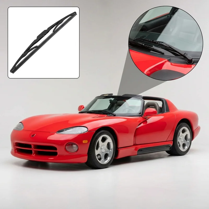 Passenger Side Wiper Blade for Dodge Viper (1992 - 2017) - 1